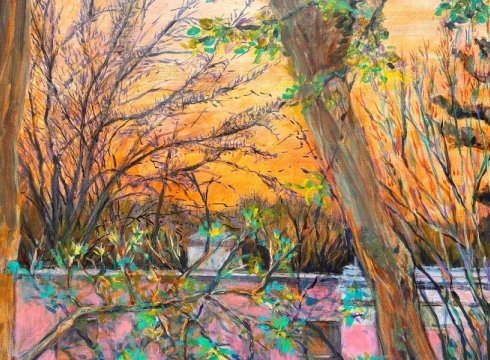 Recent and Past Paintings: Work by Frederica Noland